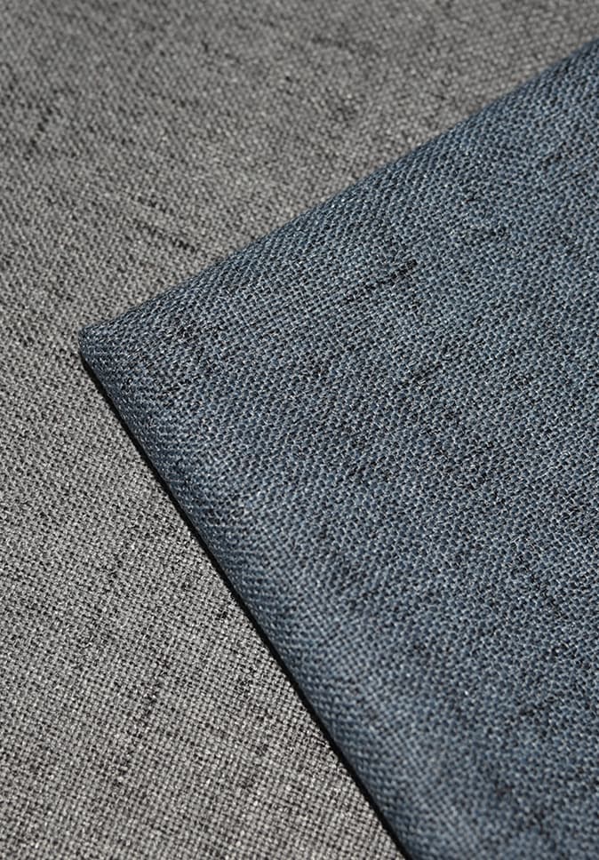 Polyester Herringbone Style Blackout Velum Fabric For Living Room Velum QSF2140