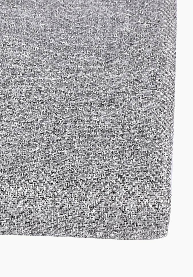 PurePolyester herringbone stilum inhaerens flamma retardat cortinae nigrae fabricae